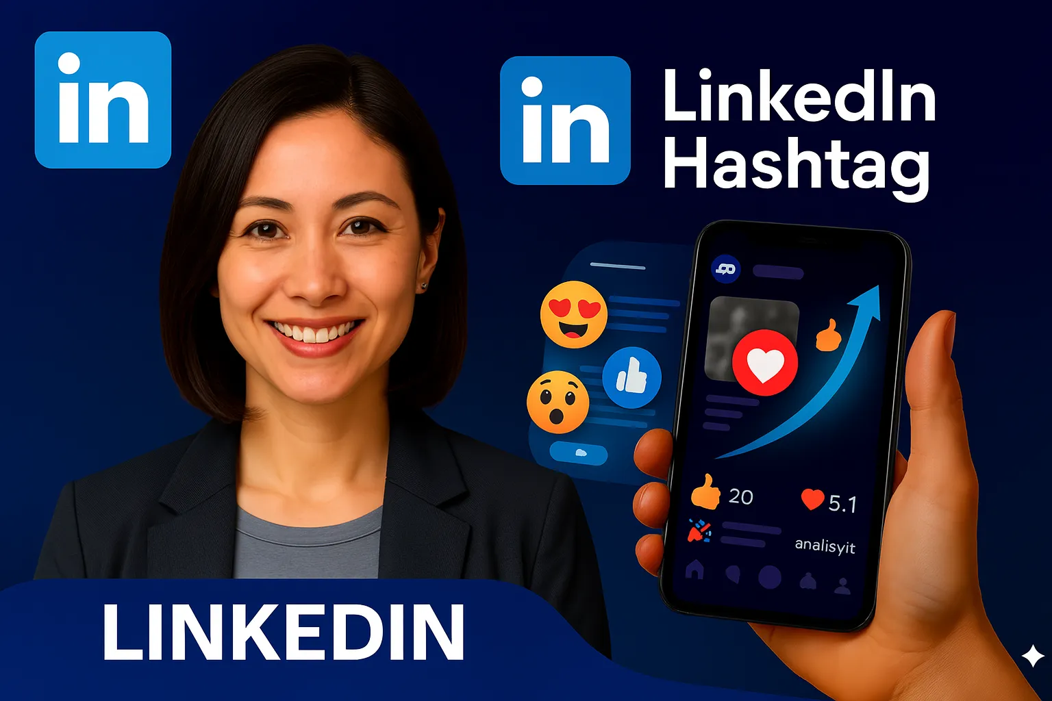 Real LinkedIn Profile Growth via Hashtag | The Smart Way to Build Your Professional Network in 2025